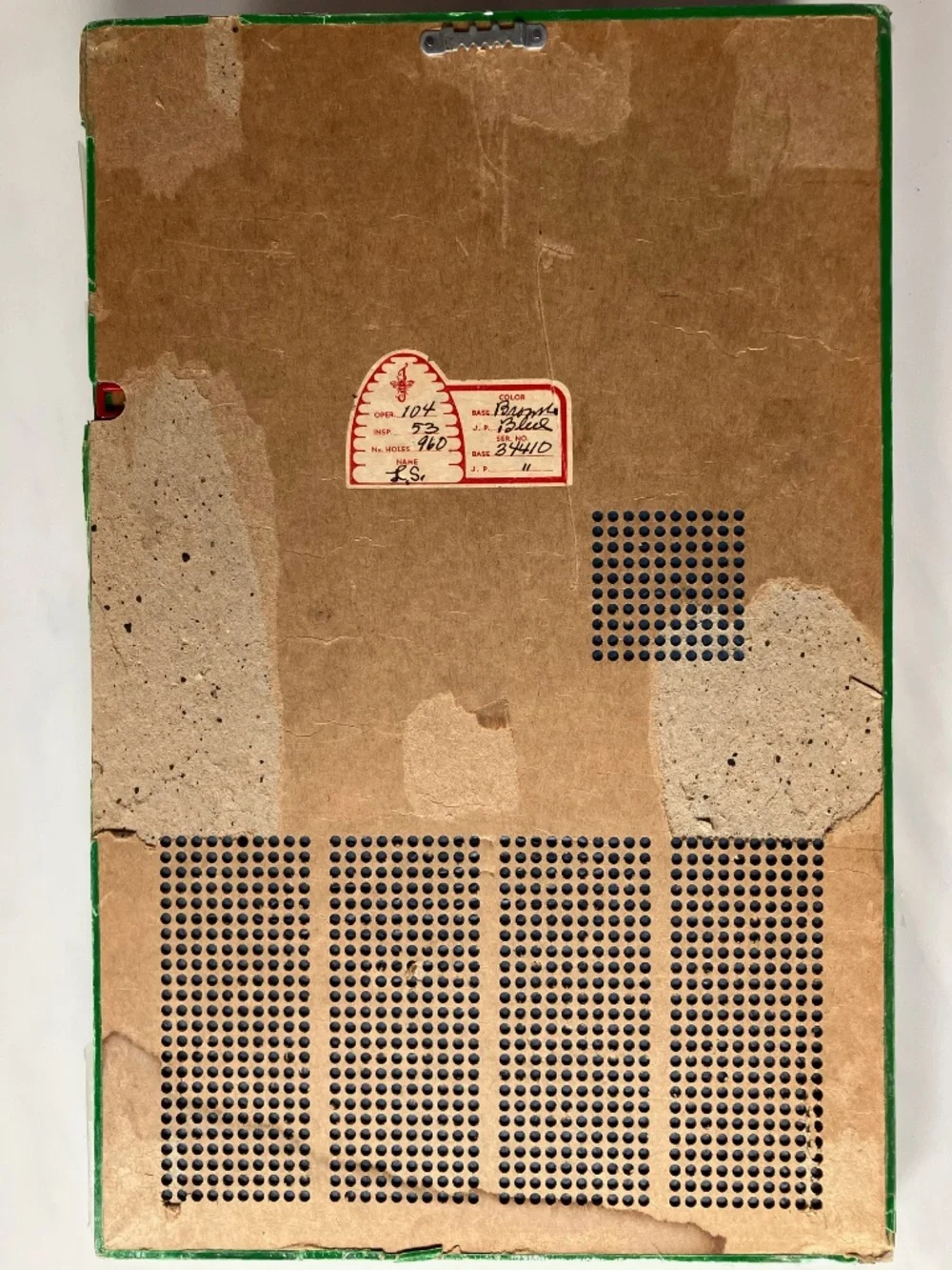 RARE Unused Vintage Pin-up Punchboard Game 